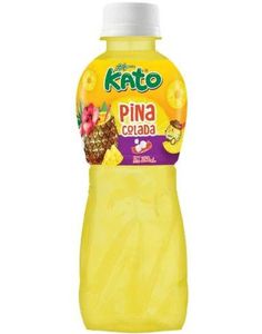 Kato Fruit Juice Nata De Coco Pina Colada - Juice med Pina Colada Smak og Kokosgelebiter 320 ml (Thailand)