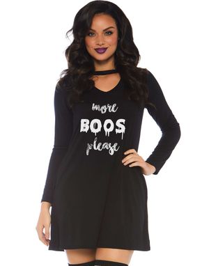 More Boos Please - Sort kostumekjole med Lommer