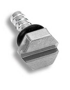 Silver Screw Piercing Plug