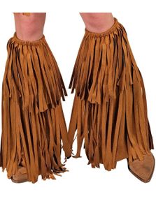 Frynsete Brune Skoovertrekk