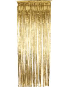 Guldfarvet Shimmer Dørforhæng 244x91 cm