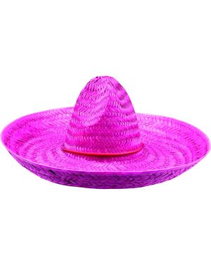 Sombrero Stråhat i Rosa 47 cm