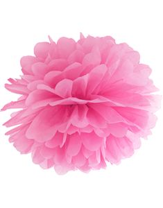 Mørk Rosa Pom Pom 25 cm