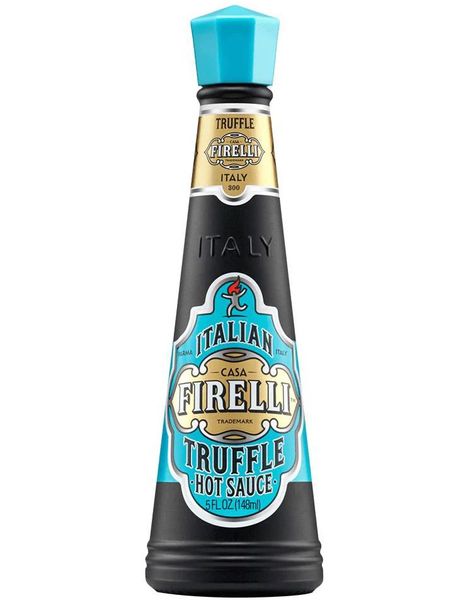 Firelli Truffle Hotsauce - Smakfull Sterk Saus med Trøfler, Rød Chili og Calabrian Chili 148 ml