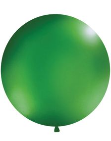 MØRK Grøn Pastelfarvet Rund JUMBO Ballon 1 meter
