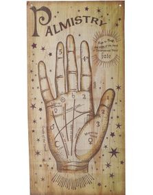 Palmistry - Veggdekorasjon 160x75 cm