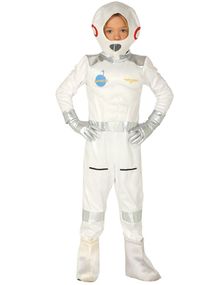 Astronaut Kostume med Hætte til Børn