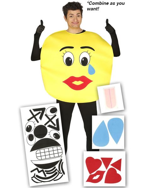 DIY Emoji Kostume - Tilpas Selv Emoticons