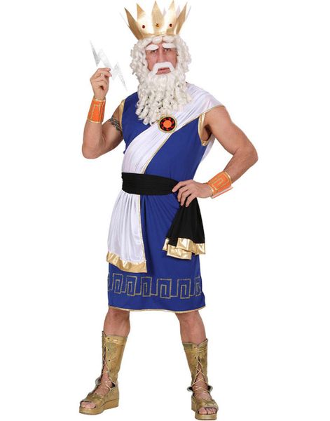 Zeus Græsk Gud - Kostume 