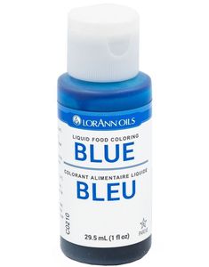 LorAnn Blå Flytende Matfarge - 29,5ml
