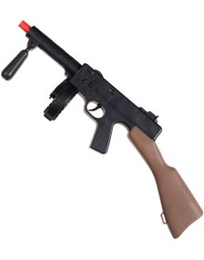 Tommy Machine Gun - 50 cm kostumetilbehør med Lyd