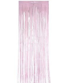 Rosa Strimlete Dørforheng 92x240 cm