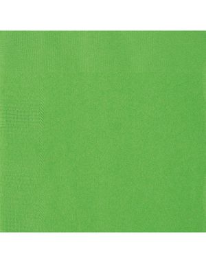 50 stk Limegrønne Servietter 33x33 cm