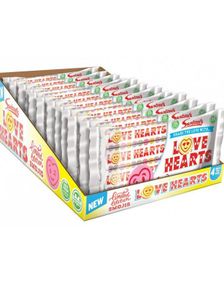 1793404800_612 stk. 4-Pakker med Swizzels Love Hearts - Hel Kasse 1,26 kg