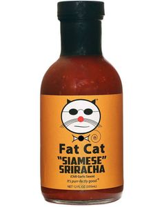 Fat Cat - "Siamese" Sriracha Chili Garlic Sauce 355 ml (USA)