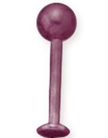 Bold Labret Lilla - 1,2 x 8 mm Labret