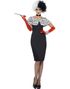 Cruella de Vil inspirert Kostyme 5 Deler - Strl XL