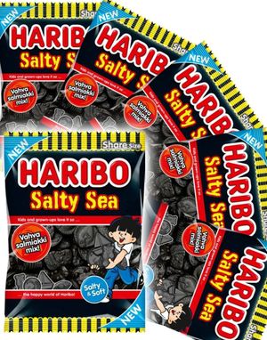 14 Stk Haribo Salty Sea - Hel Kasse 2,38 kg