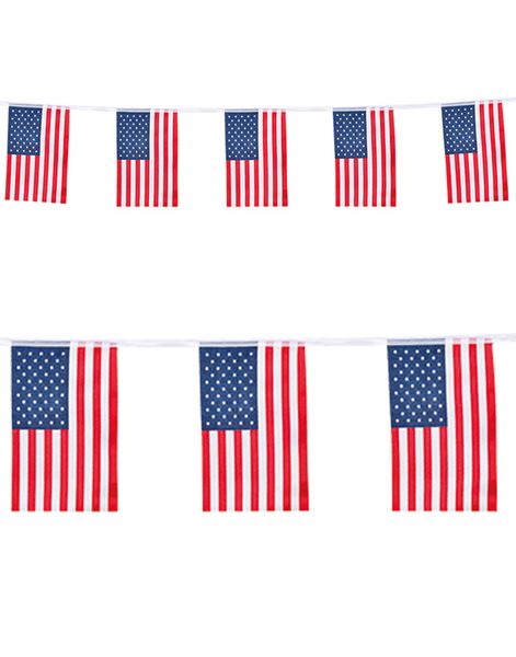 Flagbanner 4 Meter - American Party