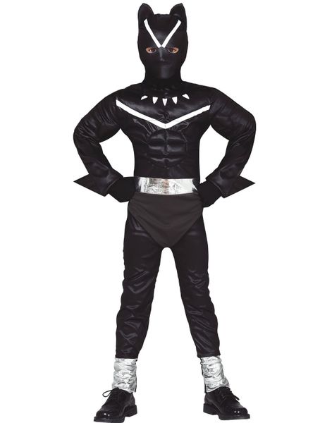 Black Panther Inspirert Barnekostyme