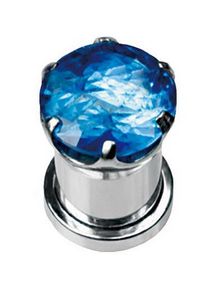 Enchanted Blue Stone - Piercing Plug
