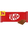 3-Pak KitKat 4 Fingers Chokolade 124,5 Gram