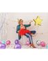 Gullfarget Stjerne Pull Pinata 44x42 cm