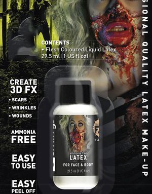 Hudfarvet Flydende Latex 30 ml