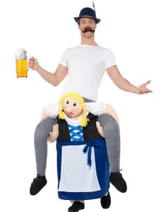 Olga Piggyback Rideon Oktoberfestkostume