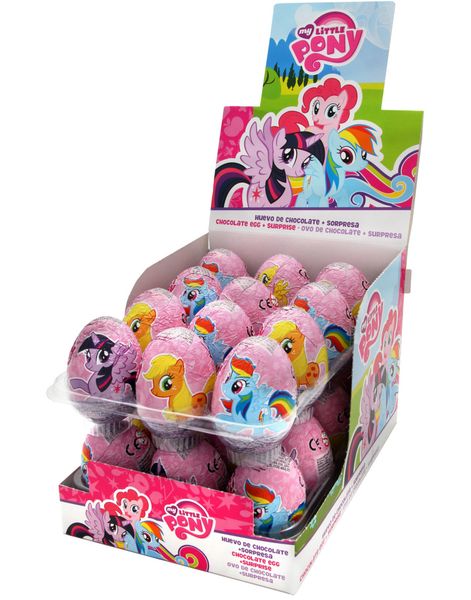 24 stk My Little Pony Chokoladeæg med Overraskelse - Hel Æske