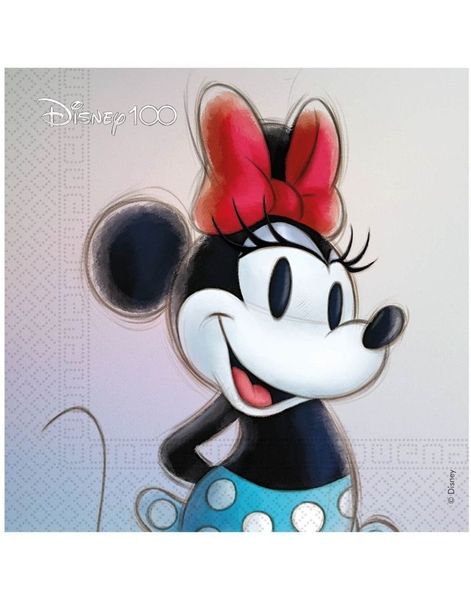 20 stk Lisensiert Minnie Servietter – 33x33 cm