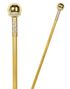Guldfarvet Pumpestok 92 cm