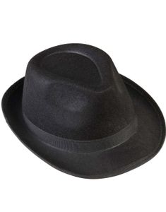 Sort Fedora Mafiahat