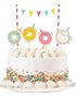 5 Delers Kake Dekorasjonsett - Donut Party