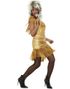 80'er Tina Turner Guldfarvet Kostume