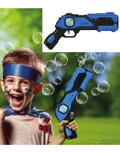 Elektrisk Såpeboblepistol med Lys 33 cm