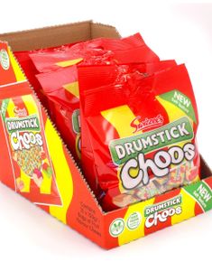 12 Poser med Swizzels Drumstick Choos - Hel Æske