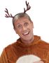 Hårbøjle m/Brune Rensdyr Horn