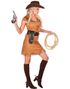 Indianer/Cowgirl Kostyme til Dame - Small