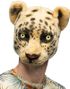 Leopard Plysjmaske