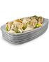 3 stk Store Serveringsfade i Aluminium 42,6 x 28,6 cm