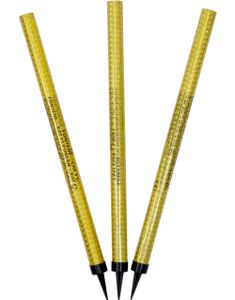 Gullfarget Isfakkel / Kakefakkel - Brenntid Opptil 120 Sekunder (26,5 cm)