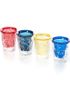 4 stk Frysbare Shotglass i Forskjellige Farger