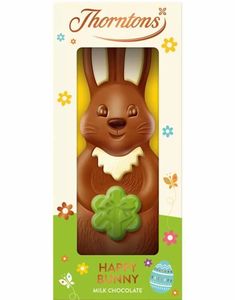 Thorntons Happy Bunny Milk Chocolate - Stor Kaninformet Melkesjokoladefigur 90 gram