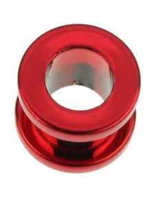 Metallic Rød Piercing Tunnel