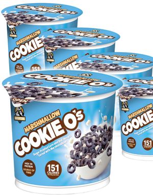 8 stk Inventure Marshmallow Cookie O's - Morgenmadsprodukt i Kop - Hel Æske 320 gram