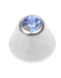 Pointing Blue - 3 mm Stålkugle