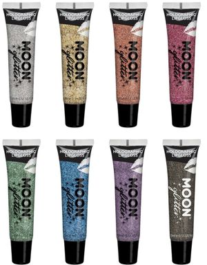 VÆLG BLANDT 8 FARVER - Holografisk Glitter Lipgloss