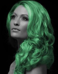 Hair Colour Spray - Grøn Hårspray