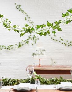 5 stk. Bladranker - Botanisk Bryllup